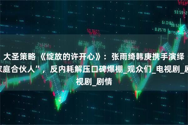 大圣策略 《绽放的许开心》：张雨绮韩庚携手演绎“家庭合伙人”，反内耗解压口碑爆棚_观众们_电视剧_剧情