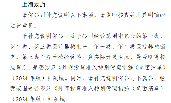 有富策略 上海龙旗科技港股上市收到证监会反馈意见 需说明医疗器械业务合规性和实际开展情况等问题